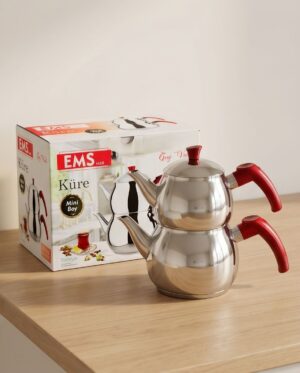 EMS kendinden süzgeçli çelik mini küre çaydanlık