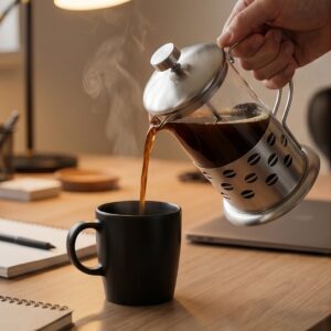 Kahve ve Bitki Çayı İçin French Press, 800 ML