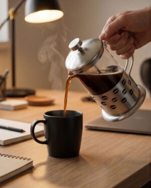 Kahve ve Bitki Çayı İçin French Press, 800 ML